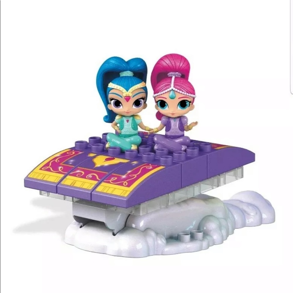 Shimmer & Shine Mega Blocks Magic genie carpet